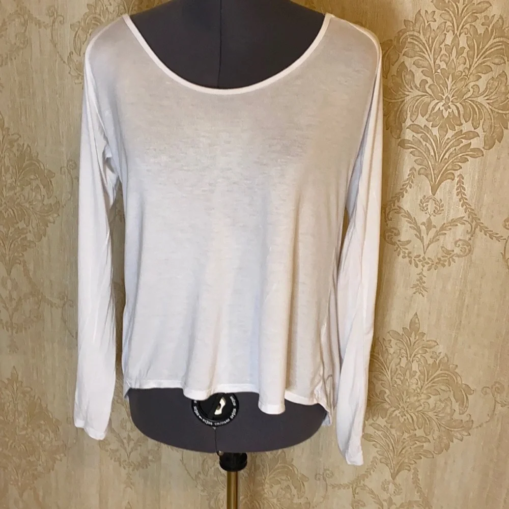 Zyia Active Namaste White Open Back Top S - Picture 4 of 8